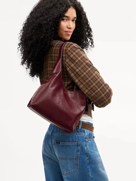Coach сумочка hobo шкіряна Glazed Leather Brooklyn 28