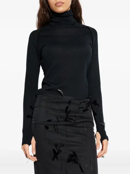 Top Victoria Beckham negru