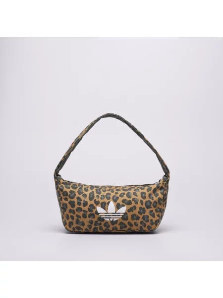 Torbica Adidas Originals s leopard uzorkom smeđa