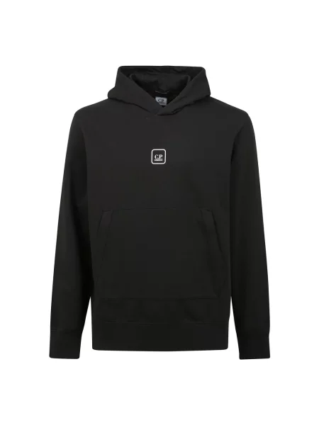 Bluza z kapturem C.p. Company z kapturem czarna