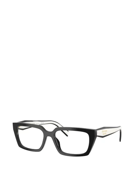 Ochelari de soare pătrați Prada Eyewear negru