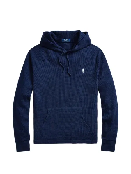 Matlasat tricou polo Polo Ralph Lauren cu decolteu rotund cu autograf roșu
