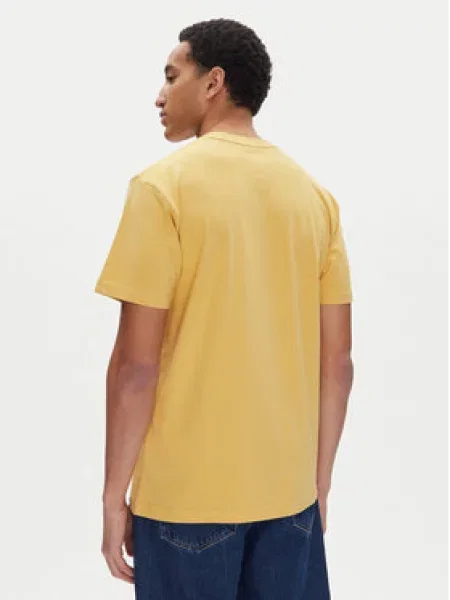 DC Shoes Marškinėliai Heritage Fit geltona