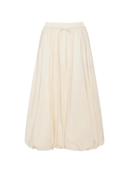 Lung fustă Weekend Max Mara din canvas