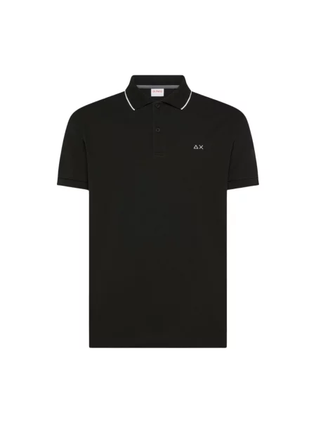Koszulka polo Sun68 czarna