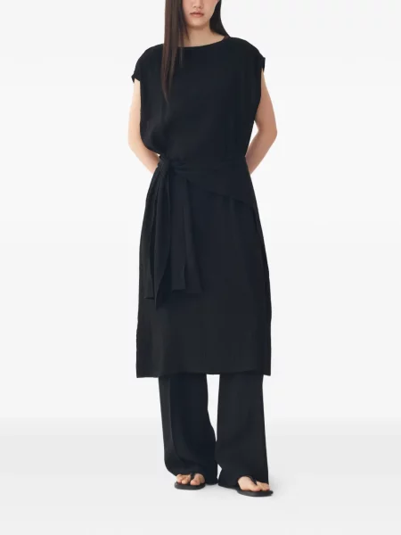 Rochie Tomboy drapată plic negru