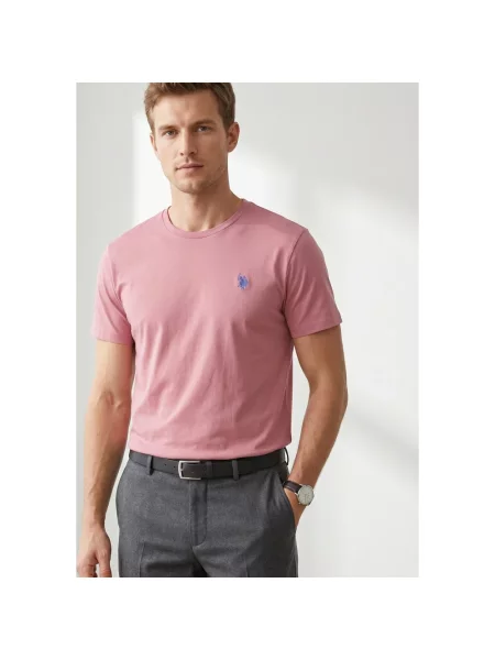 Koszulka polo U.s Polo Assn. różowa