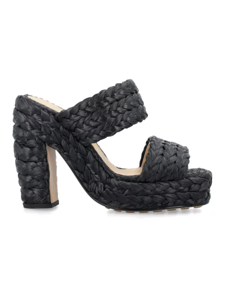 Klapki Bottega Veneta czarne