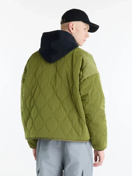 Демісезонна куртка New Balance Balance Quilted зелений
