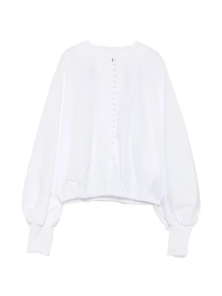Cămașă Balmain din poplin alb