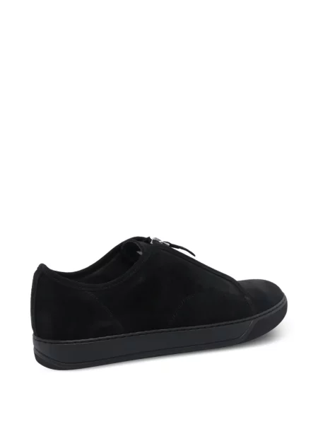 Sneakerși Lanvin din piele de căprioară negru