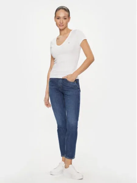 Tričko Tommy Jeans bílé