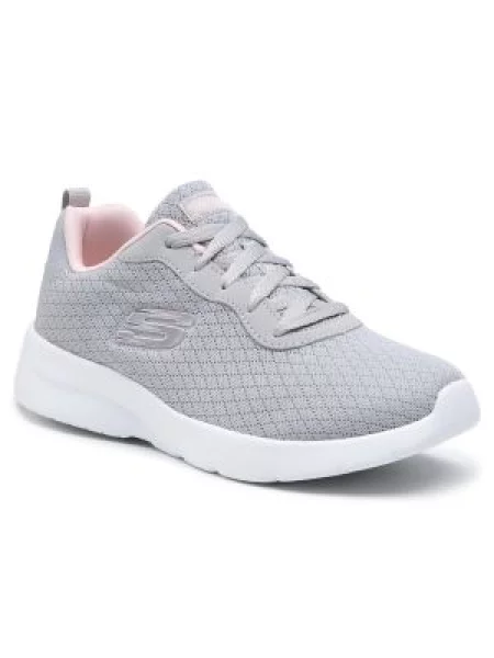Παπούτσια Skechers Eye To Eye Light Gray/Pink γκρι