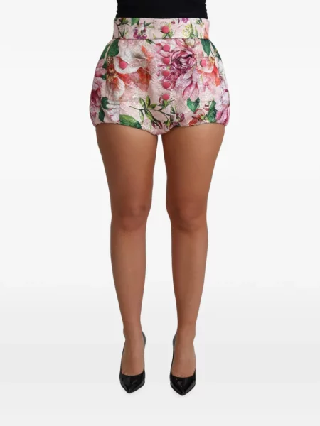 Pantaloni scurți Dolce & Gabbana cu model floral cu imagine