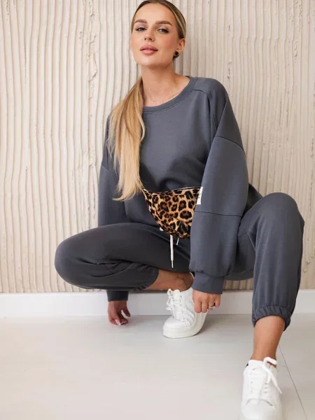 Pantaloni Kesi Włoski gri