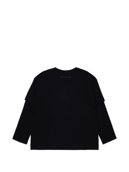 Koszulka dziecięca Mm6 Maison Margiela czarna