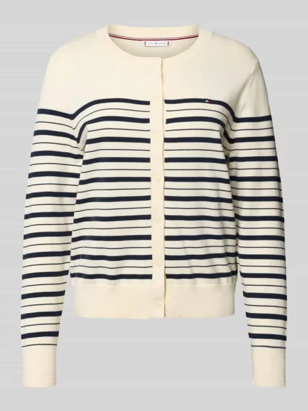 Kurtka z dzianiny o kroju regular fit z mieszanki bawełny Tommy Hilfiger