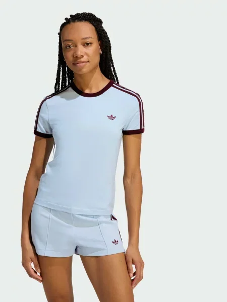 Футболка adidas Adicolor синій