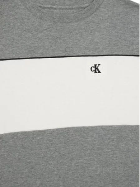 Calvin Klein Jeans Marškinėliai pilka