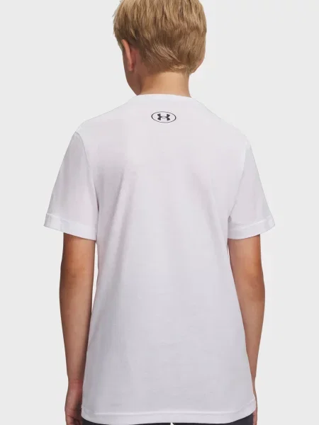 Дитяча футболка Under Armour біла