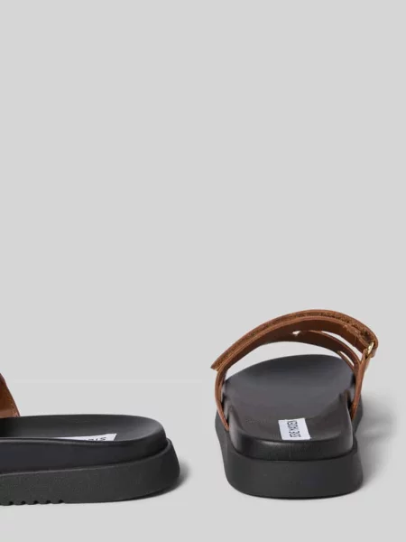 Trampki Steve Madden na rzep brązowe