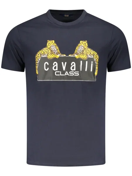 Tricou Cavalli Class scurt albastru