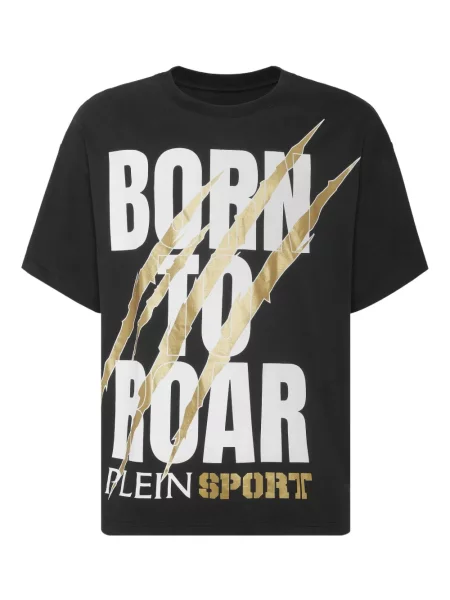 Tricou Plein Sport cu imagine negru