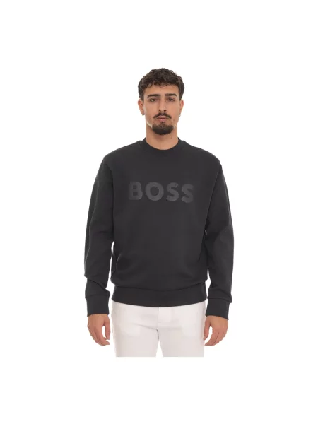 Bluza nierozpinana Boss niebieska