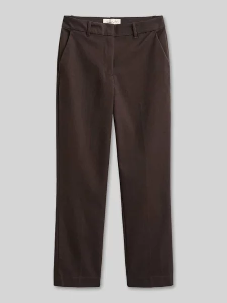 Spodnie o kroju slim fit z mieszanki bawełny o długości Gant