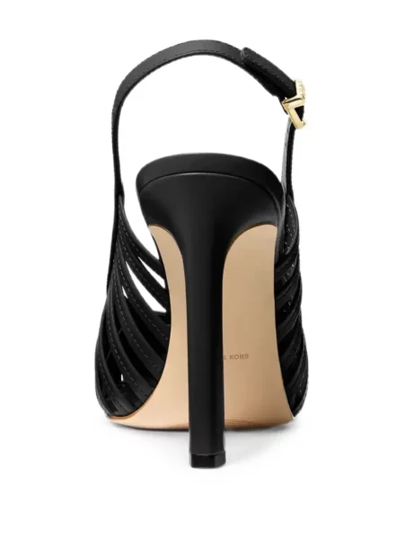 Pantofi cu toc Michael Kors slingback negru