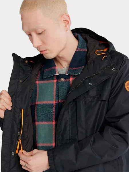 Timberland Демісезонна куртка чорний