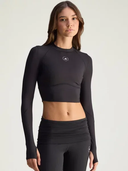 ADIDAS BY STELLA MCCARTNEY Funkcionális felső TruePurpose fekete fehér