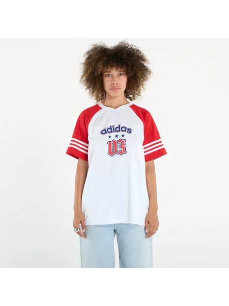 Светр Adidas Originals з джерсі білий