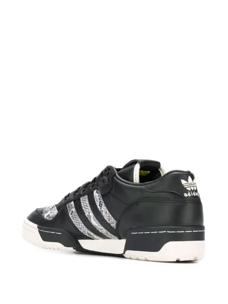 Dlouhá mikina s kapucí Adidas černá