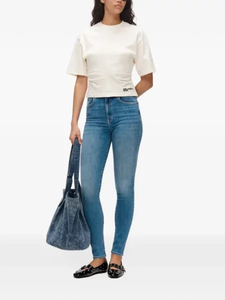 Κοκαλιάρης skinny τζιν Karl Lagerfeld Jeans μπλε