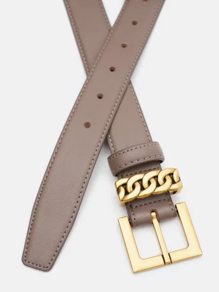 Кожаный ремень Borsa Leather с ремешками