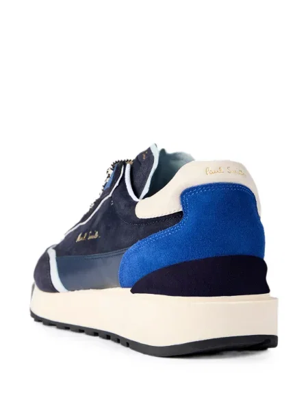 Sneakerși Paul Smith din piele albastru