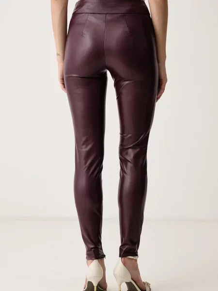 Кожаные брюки Guess