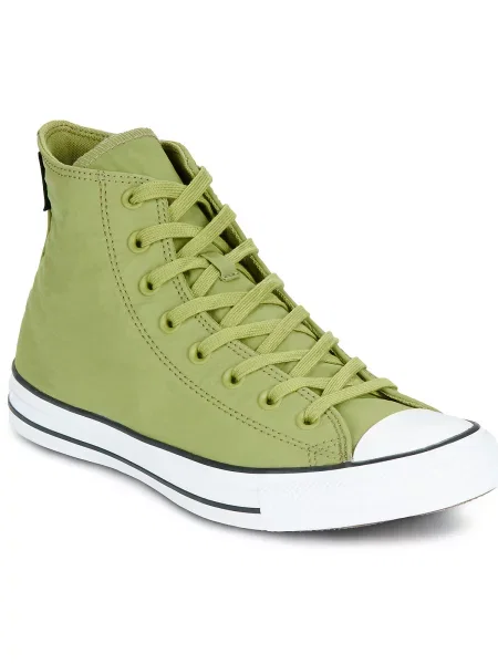 Členkové topánky Converse zelená
