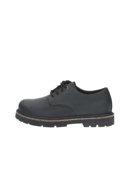 Birkenstock Polobotky HIGHWOOD LACE LOW černá