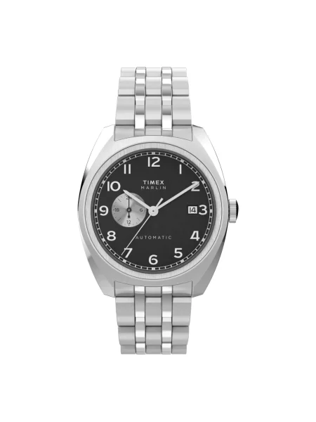 Lniany zegarek Timex szary