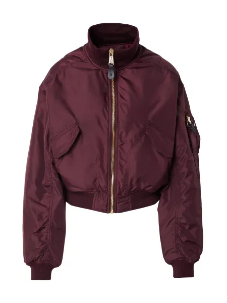ALPHA INDUSTRIES Átmeneti dzseki borvörös