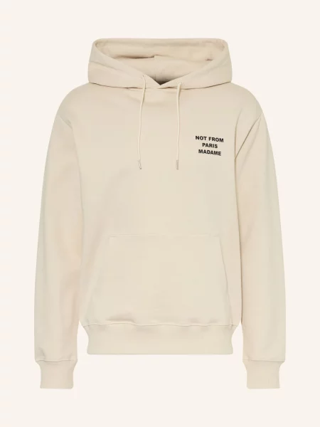 Drôle De Monsieur Mikina S Kapucí Le Hoodie Slogan béžová