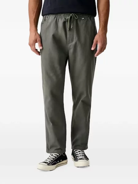 Pantaloni Hurley cu autograf cu cordon gri