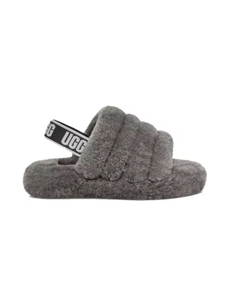 Klapki dziecięce Ugg szare