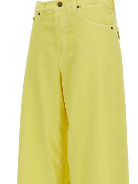 Pantaloni Haikure galben