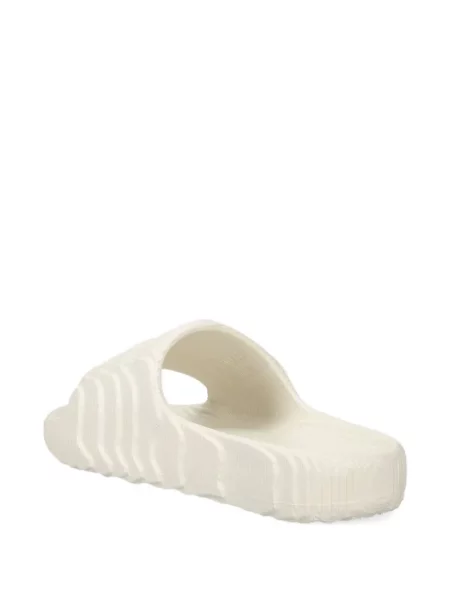 Papuci Adidas cu broderie alb