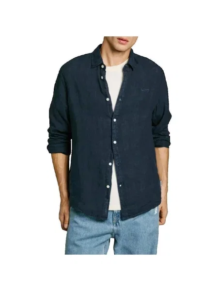 Džínsová košeľa Pepe Jeans modrá