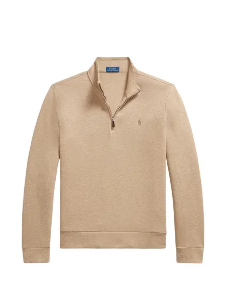 Хавлиени препасан карирана риза Polo Ralph Lauren синьо