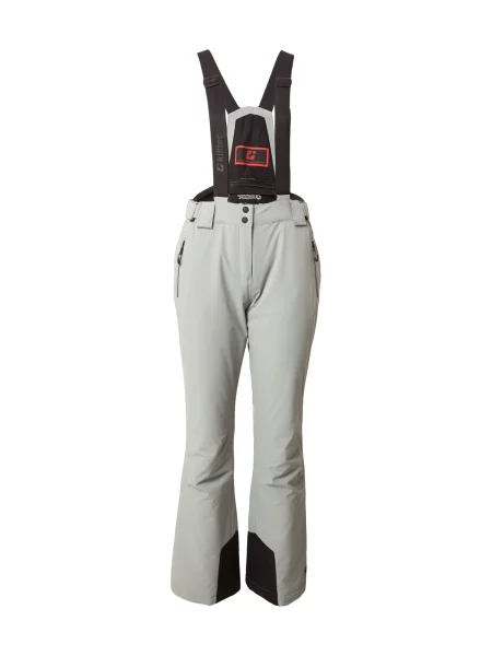 KILLTEC Pantaloni sport KSW kitt / negru alb